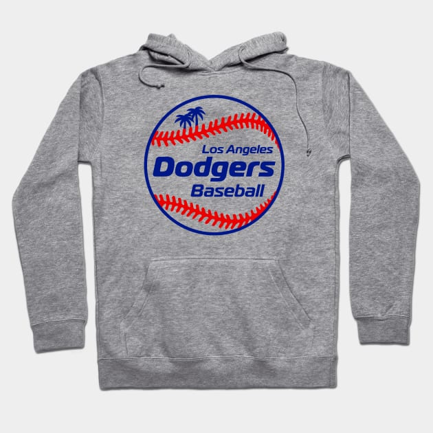 Dodgers 80s Retro Ball Hoodie by Throwzack